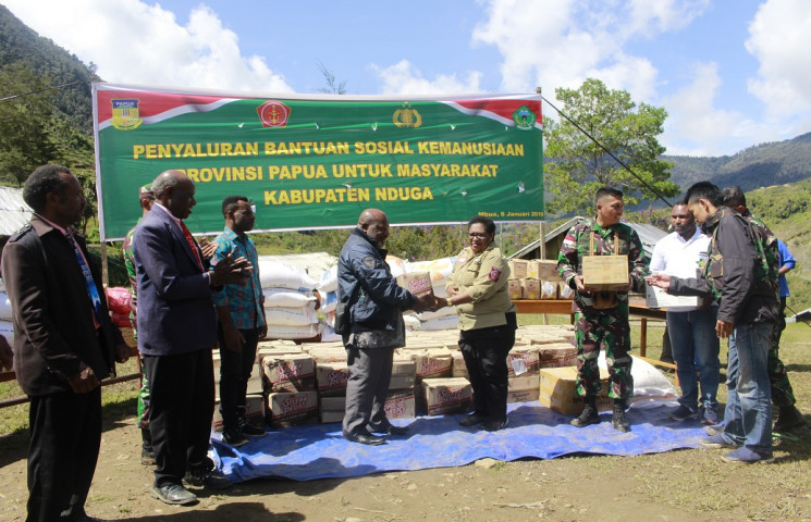 Pemprov Beri Bantuan Bagi Masyarakat Nduga